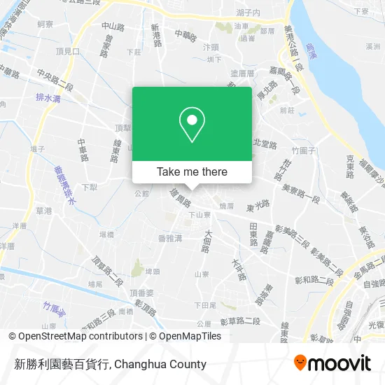 新勝利園藝百貨行 map