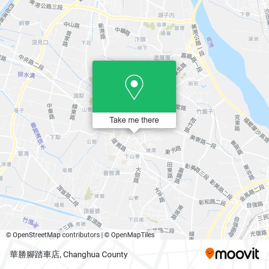 華勝腳踏車店 map