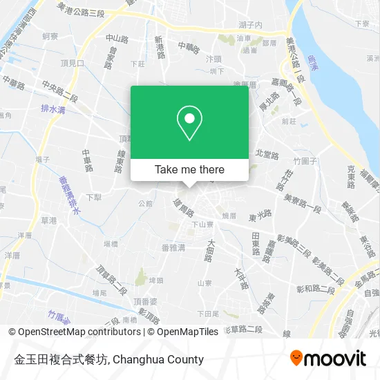金玉田複合式餐坊 map