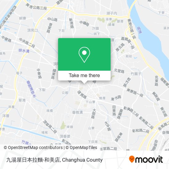 九湯屋日本拉麵-和美店 map