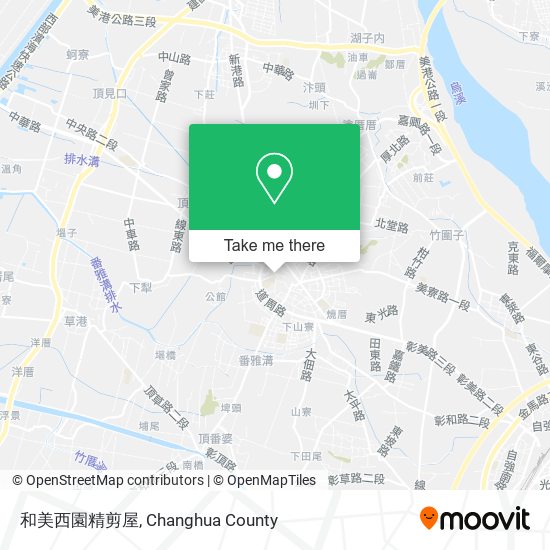 和美西園精剪屋 map
