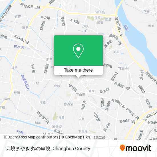 茉燒まやき 炸の串燒地圖