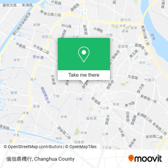 儀佃農機行 map