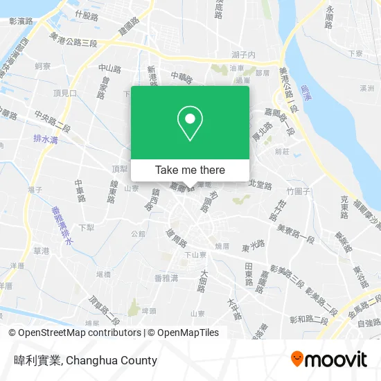 暐利實業 map