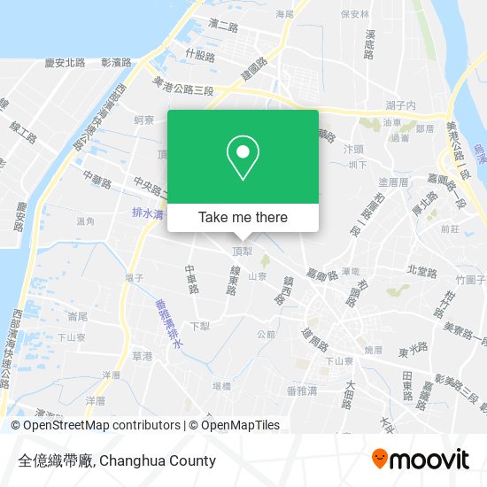 全億織帶廠地圖