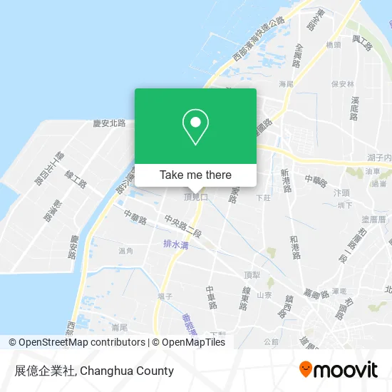展億企業社 map