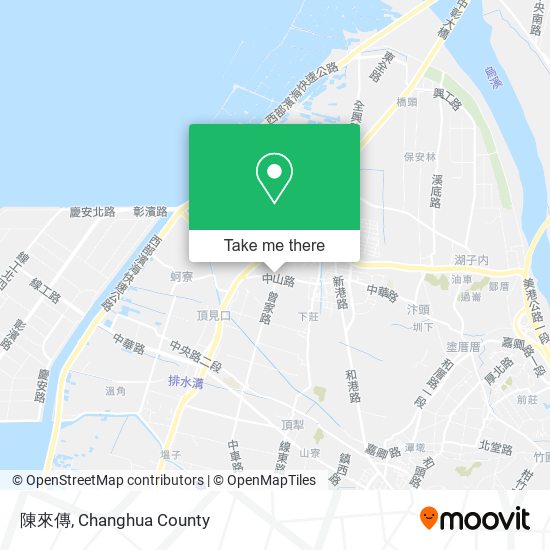 陳來傳地圖