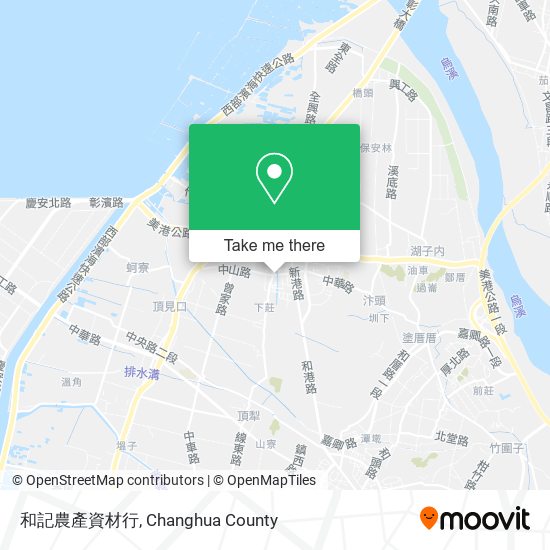 和記農產資材行 map