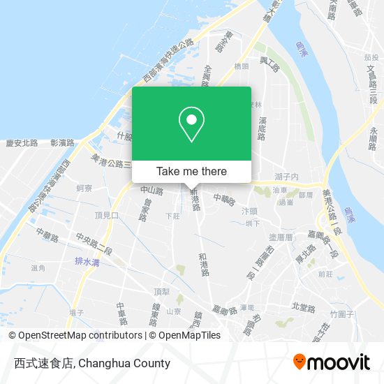 西式速食店 map