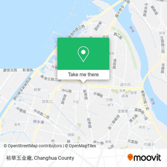 裕華五金廠地圖
