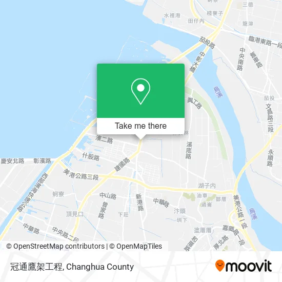 冠通鷹架工程 map