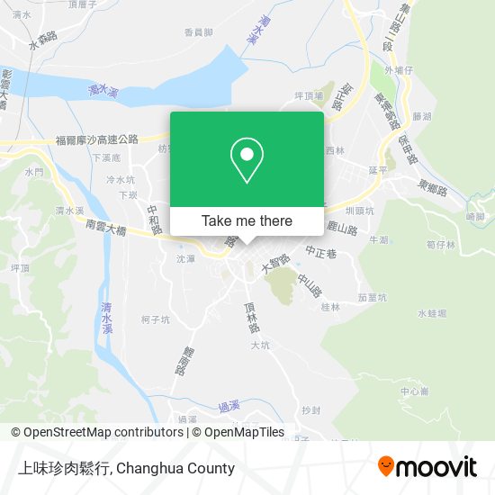 上味珍肉鬆行地圖