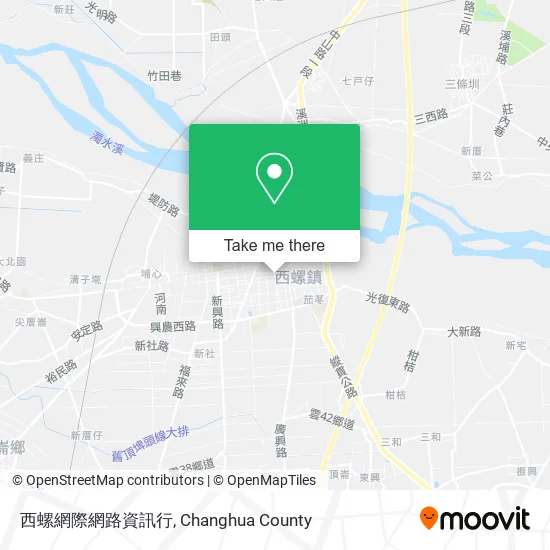 西螺網際網路資訊行地圖