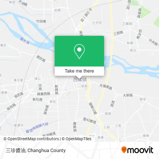 三珍醬油 map
