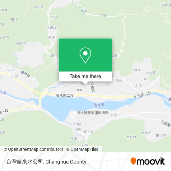 台灣自來水公司 map