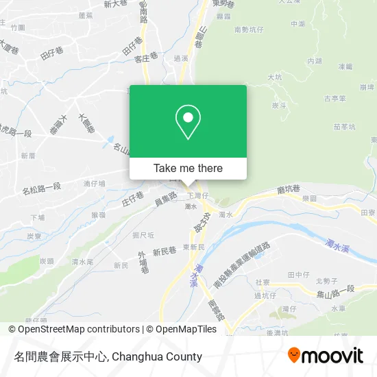 名間農會展示中心 map