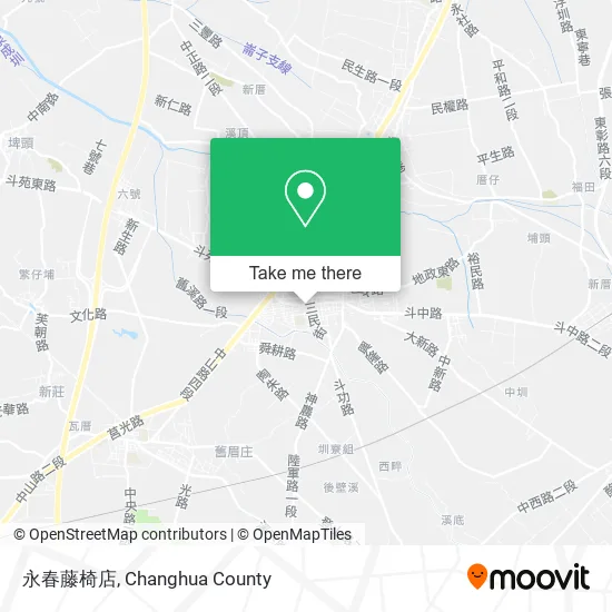永春藤椅店 map