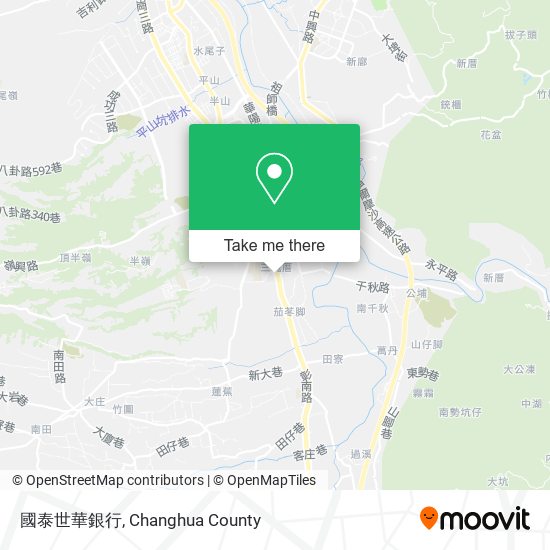 國泰世華銀行 map