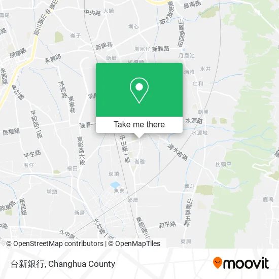 台新銀行地圖
