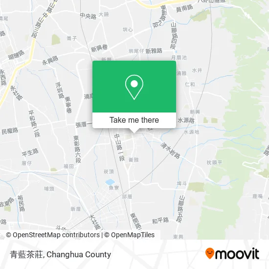 青藍茶莊 map