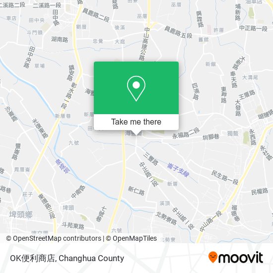 OK便利商店 map