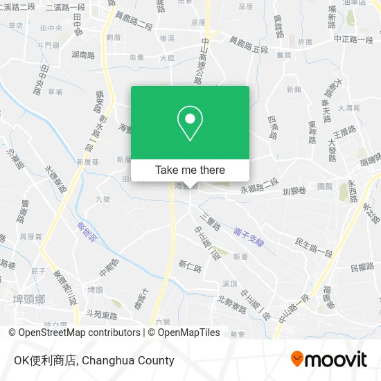 OK便利商店 map