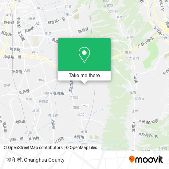 協和村地圖