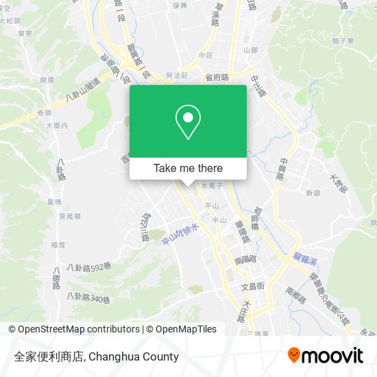 全家便利商店 map