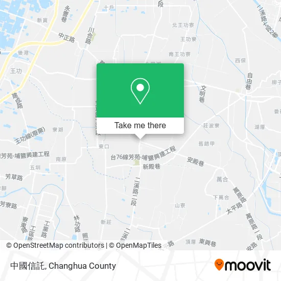 中國信託地圖