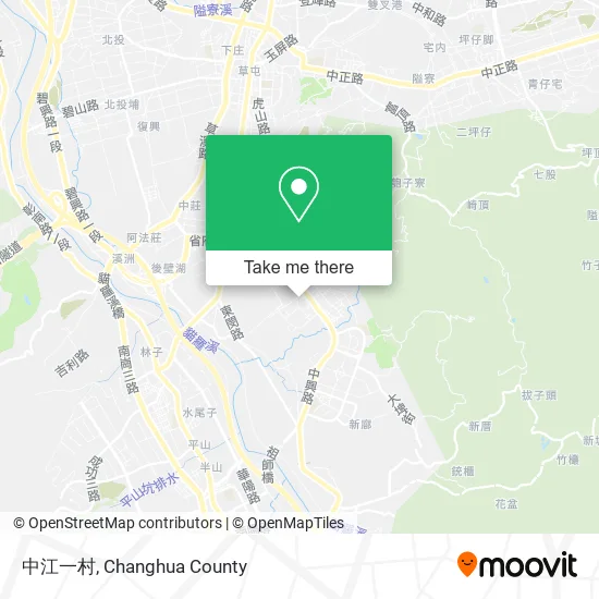 中江一村 map