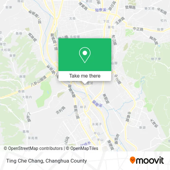 Ting Che Chang map