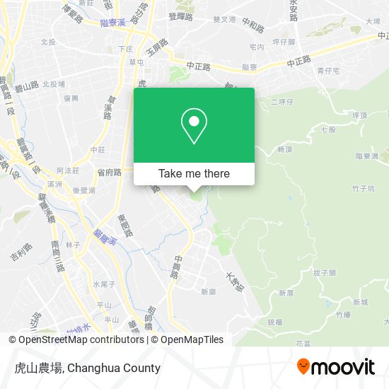 虎山農場 map