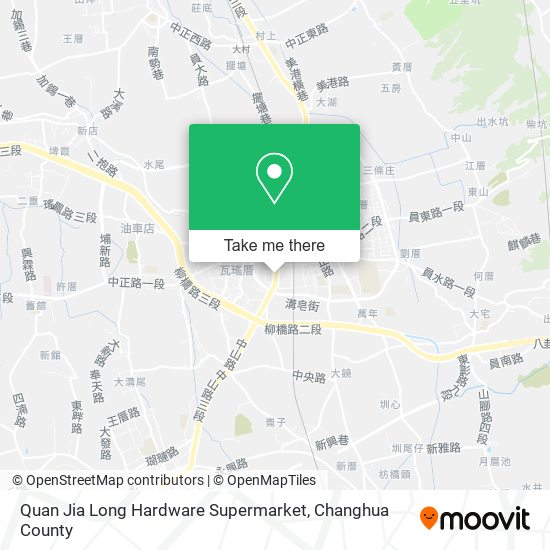 Quan Jia Long Hardware Supermarket map