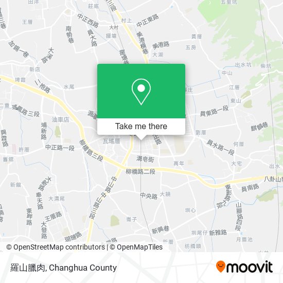 羅山臘肉地圖
