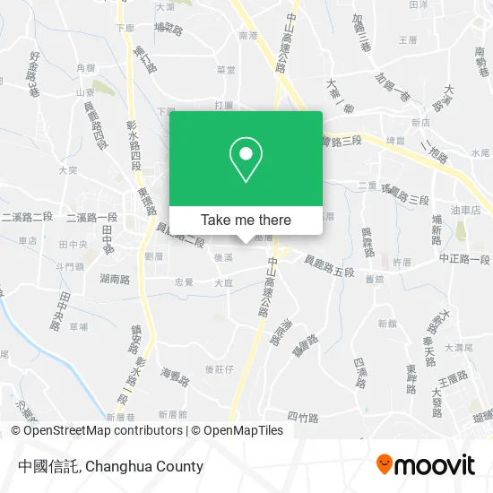 中國信託 map