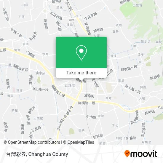 台灣彩券 map