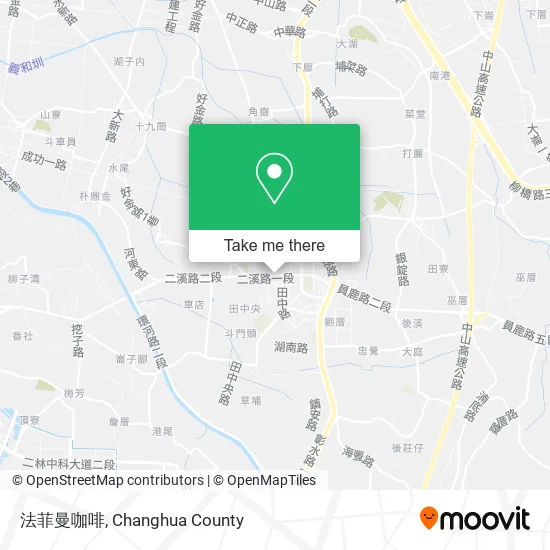 法菲曼咖啡地圖