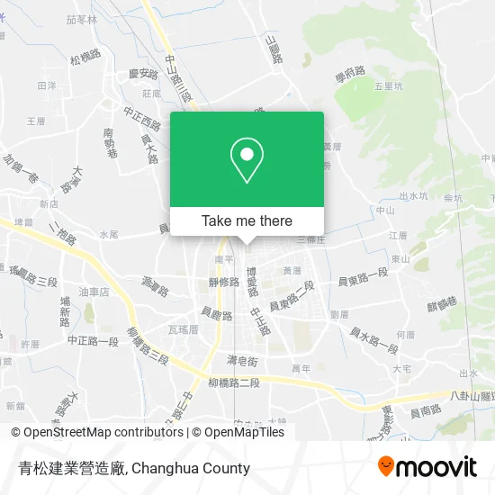 青松建業營造廠地圖