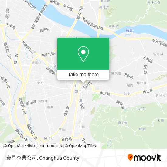 金星企業公司 map