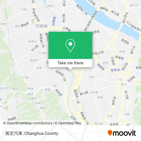 展宏汽車 map
