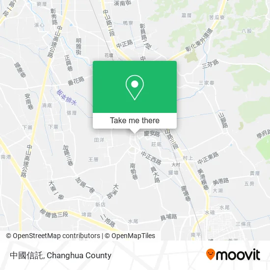中國信託 map