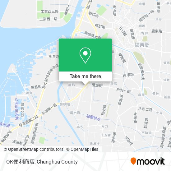 OK便利商店地圖