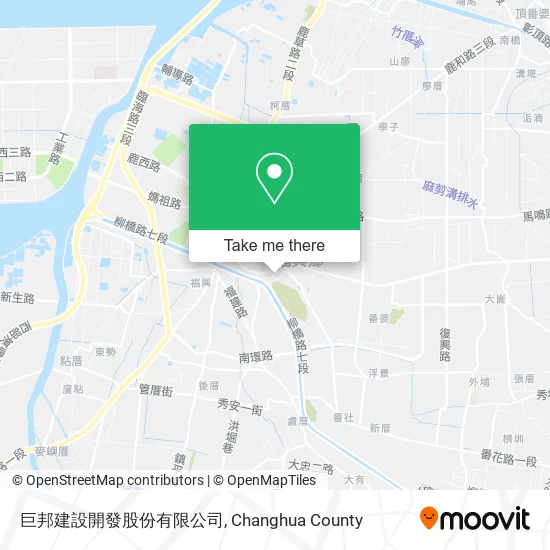 巨邦建設開發股份有限公司地圖