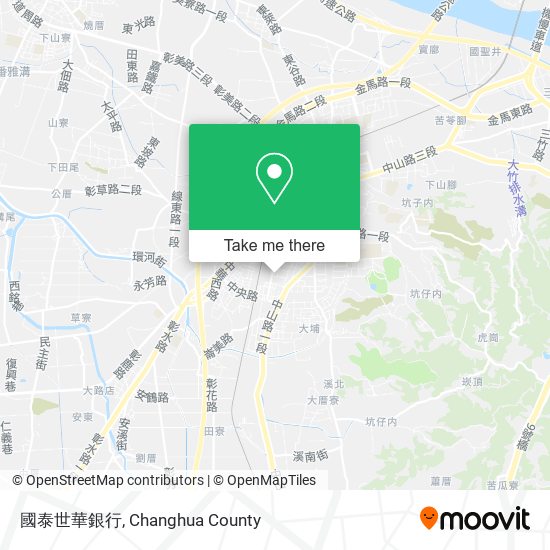 國泰世華銀行地圖