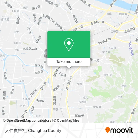 人仁廣告社 map