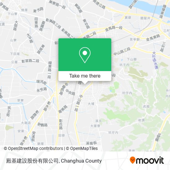 殿基建設股份有限公司 map