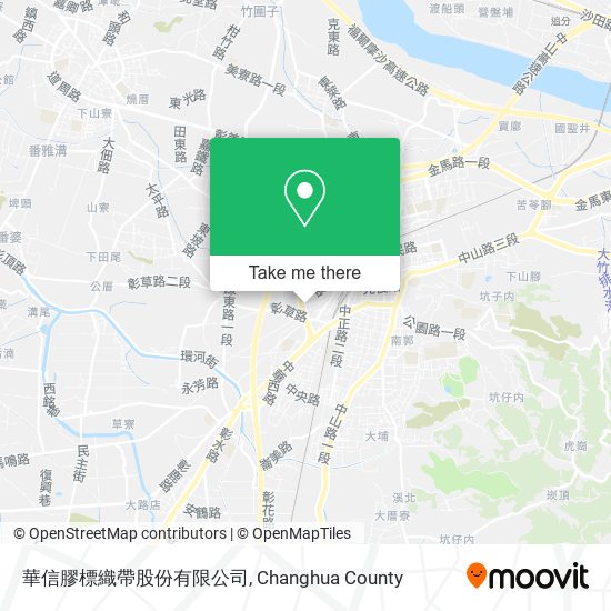 華信膠標織帶股份有限公司 map