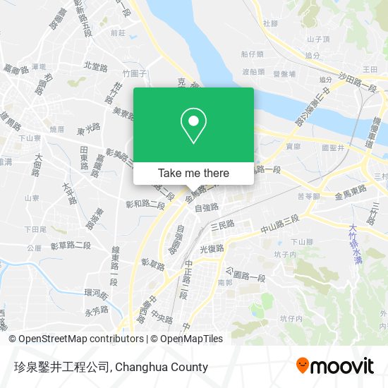 珍泉鑿井工程公司 map