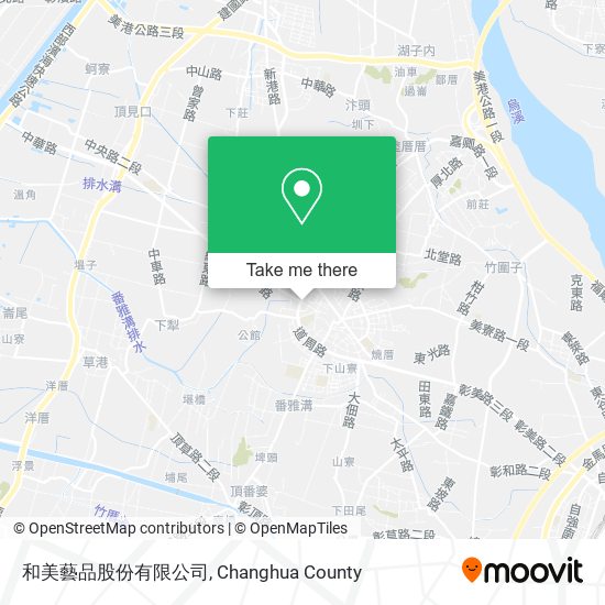 和美藝品股份有限公司地圖