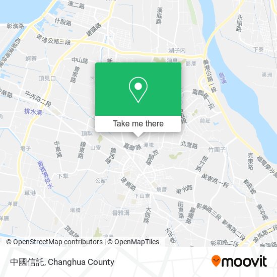 中國信託 map